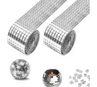 3200 Pezzis Mini Specchio Mosaico Vetro, Mini Mosaico Piastrelle Autoadesive Qua