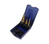 3201-0004 Set di punte in acciaio rapido rettificato a gradini HSS-G 3 pz. DKM