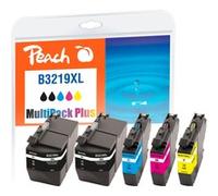 Peach - Cartucce d'inchiostro compatibili con Brother LC-3219XL