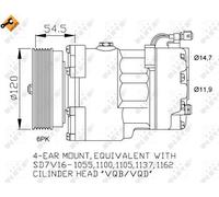 32033 NRF Compressore, Climatizzatore per FORD,SEAT,VW