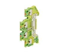 3208537 Connettore: binario PTTB per guida DIN push-in giallo-verde PHOENIX CONT