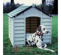 32098 CUCCIA PER CANI DI PICCOLA TAGLIA IN PLASTICA PVC CM.71x71x68h. SMONTABILE