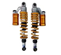 320mm 340mm 360mm 370mm 1 Coppia Moto Ammortizzatore Ad Aria Regolabile Sospensione Posteriore 7mm Primavera Per Scooter Per Yamaha BWS