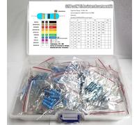 320Pcs 0.33R-1M Ohm 2W 1% 64ValuesX5Pcs Kit di resistori a film metallico assortiti AMNzOgOdL