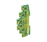 3210525 Connettore: binario PT per guida DIN push-in giallo-verde PHOENIX CONTAC