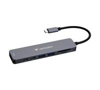 32158 23942321583 Verbatim Hub multiporta USB-C Essentials, lettore di schede, D