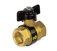 CALEFFI - BALLSTOP VALVOLA SFERA 3/4 CON RITEGNO INCORPORATO 323050