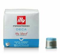 324 capsule caffè espresso ILLY iperespresso tostatura DEK DECA DECAFFEINATO