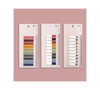 (324) Segnapagina adesivi colorati, set di note adesive, linguette per indice scrivibili, per libri,