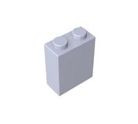 3245 Mattoni Base 1x2x2 con Spina Centrale 50 Pezzi GDS-804 compatibile con Lego Mattoncini da Costruzione Colore:Gris clair vintage