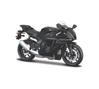 32723 Bburago Maisto -Yamaha YZF-R1 (2021), nera con cavalletto - 1:12