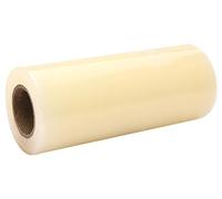 328 Piedi Membrana Copriscarpe Monouso Adesiva, Diametro Interno Cilindro 1,37 Pollici, Larghezza 6,3 Pollici, Materiale in PVC per Macchina Erogatrice Automatica di Copriscarpe(Transparent,1 Roll)