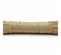 328ft 3mm Solido cordino per paracadute Cordino Corda Mil Spec Tipo One Strand Arrampicata Campeggio Attrezzatura di sopravvivenza Paracord-Gold-100ft(31meters)