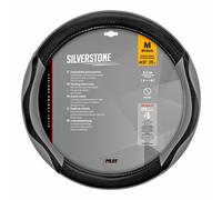 Pilot Coprivolante Silverstone 32945 in similpelle - M - Ø 37/39 cm - Grigio