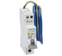 32A Singolo Palo Rcbo , C Curva, 30mA - PRO ELEC
