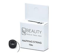 32ft/10m Fine Carbone Filo Mappatura Sopracciglia Pre-Inked String Ultra-sottile Per Microblading PMU Sicuro Per Mark