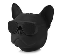 32G Altoparlante Creativo a Forma di Cane con Chip Bluetooth 4.1, Lettore Musicale Stereo Portatile, Wireless, Ampia Memoria (nero)