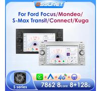 2 Din Android 13 Autoradio Stereo GPS Carplay 4G Autoradio Video multimediale per Ford Focus 2 P2-CP 4Core G AHDC6