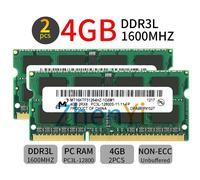 32GB 16GB 8GB 4GB 2GB DDR3L 1600MHz 1.35V Intel SO-DIMM RAM Memory Per Micron IT