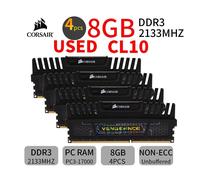 32GB 16GB 8GB DDR3 2133Mhz PC3-17000 OC DIMM Desktop Memoria RAM CORSAIR LOT IT