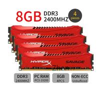 32GB 16GB 8GB DDR3 2400Mhz PC3-19200 Memoria desktop RAM per HyperX SAVAGE IT