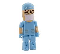 32GB Dottore e infermiera forma USB 2,0 Flash Drive USB Flash unità PenDrive Memorias chiavetta USB USB drive USB Flash disco pollice unità U disco pen drive USB Stick (Blu)