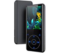 32GB Lettore MP3 Bluetooth 5.3 con Design Metallico Curvo e Schermo da 2,4 Pollici, Altoparlante Integrato, Audio HiFi Lossless, Tasti Touch, Radio FM, Espandibile a 128GB