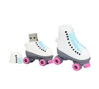 32GB Pattini a rotelle Forma Flash Drive USB Flash Drive Memory Stick Thum Drive USB Drive USB Flash Disk U Disco Pen Drive Disco USB Flash Memory Memoria esterna USB Stick PenDrive (Rosa)