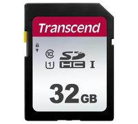 Transcend TS32GSDC300S Scheda di Memoria SDHC da 32 GB, Imballaggio Standard, 300S, Standard