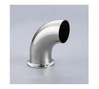 32mm 1-1/4" Pipe OD Butt Weld x 1.5" Tri Clamp SUS 304 Stainless Steel 90 Degree Elbow Pipe Fitting Home Brew Beer Wine