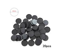 (32mm 20 pezzi) Basi modello rotonde in plastica per giochi da tavolo Wargames Giocattolo fai da te