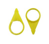 32mm 33mm Yellow Wheel Nut Indicators Truck 25 Pack Loose Car Accessory Loose