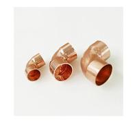 32mm Inner Dia x1.1mm Thickness Copper 45 Elbow Scoket Weld End Feed Coupler Plumbing Fitting Water Gas Oil 45 Deg