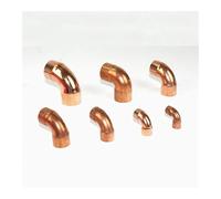 32mm Inner Dia x1.1mm Thickness Scoket Weld Copper End Feed 90 Deg Elbow Coupler Plumbing Fitting Water Gas Oil
