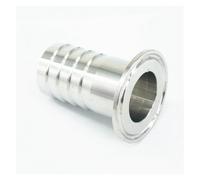 32mm Tube Barbed- Tri Clamp 1.5" Ferrule O/D 50.5mm 304 Stainless Steel Ferrule Clamp Pipe Connector Fitting