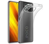 32nd Clear Gel Series - Gel Transparente in TPU Silicone Clear Case Cover per Xiaomi Poco X3 NFC & X3 PRO, Custodia Ultra Slim Cristallo Gel - Transparente