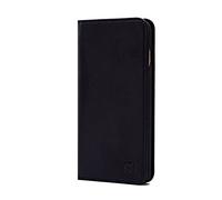 32nd Serie Classica - Custodia a Portafoglio in Pelle Vera per Apple iPhone 7, 8, SE (2020) & SE (2022), Case in Pelle con Diversi Comparti, Chiusura Magnetica e Supporto Integrato - Nero
