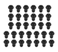 32Pcs per 17mm/0.67" Tappi per Vino in Silicone Riutilizzabili, Nero