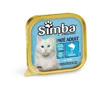 32PZ MONGE SIMBA GATTO GR.100 PATE VSC PESCE: