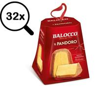 32x Mini Pandoro Balocco Classico Piccoli Pandorino Panettone Natale 32x80gr