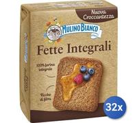 32x Multipack Mulino Bianco 36 Fette Integrali 315 Gr