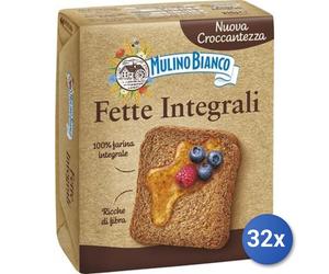 32x Multipack Mulino Bianco 36 Fette Integrali 315 Gr