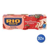 32x Multipack Rio Mare Tonno sotto olio di oliva 3x65 gr piccante