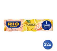 32x Multipack Tonno Rio Mare Olio Gr 80 X 3+1 Limone