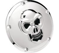 33-0062-PC 3-D SKULL DERBY COVER CHROME 5-HOLE HARLEY FLHR 1690 ROAD KING 2015