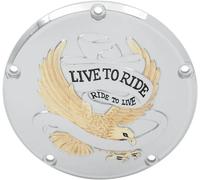 33-0065GA COPERCHIO DERBY LIVE TO RIDE HARLEY FXDL 1584 DYNA LOW RIDER 2009