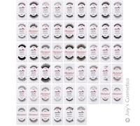 33 AMOR US & Christina 100% Capelli Umani False Ciglia "Pick Your 33 Type" Joy's