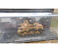 33) DIE CAST TANK " 105 MM SELF PROPELLED GUN EL ALAMEIN - 1942 " SCALA 1/72