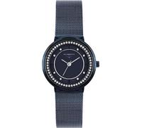 33 ELEMENT Orologio da polso analogico al quarzo con vetro zaffiro, cassa e cinturino in acciaio inox, 30 WR, Blu, Moderno