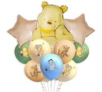 33 palloncini classici Winnie Bear grandi, 30,5 cm, neutri, vintage, per baby shower, compleanni, sesso rivelare, kit di palloncini per ragazzi e ragazze